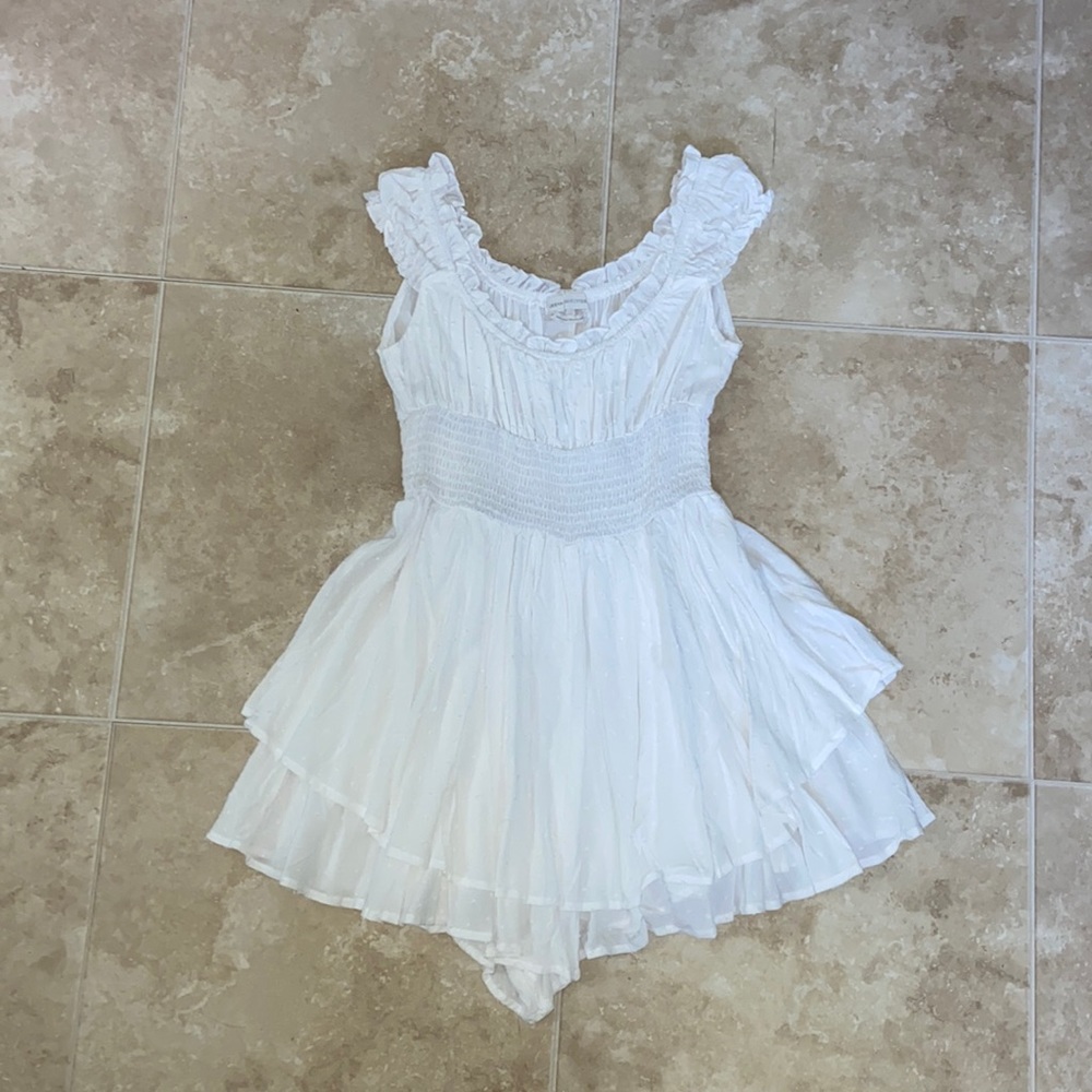 UO ruffle romper NWT